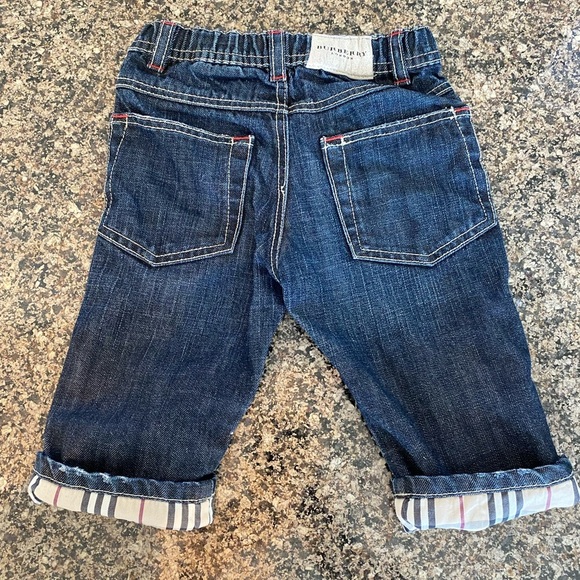 BURBERRY Baby Denim Jeans 6M - Picture 2 of 9